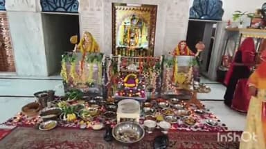 दांतारामगढ़: पलसाना के गोपालजी का बड़ा मंदिर में अन्नकूट महोत्सव में छप्पन भोग लगाकर किया गया प्रसाद वितरण