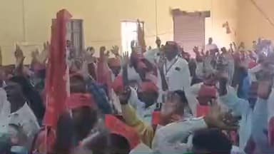 पीलीभीत: बीसलपुर में आयोजित जनसभा को संबोधित करने पहुंचे निषाद पार्टी के राष्ट्रीय अध्यक्ष संजय निषाद