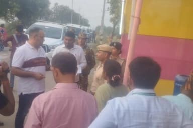 चानन: चानन क्षेत्र में सामान्य प्रेक्षक ने बिहार विधानसभा चुनाव की व्यवस्थाओं का लिया जायजा