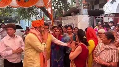 सोनीपत: विधायक निखिल मदान ने गोवर्धन पूजा पर शहर के विभिन्न कार्यक्रमों में भाग लिया