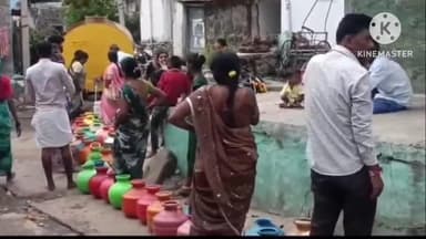 ಕುಕನೂರ: ಹತ್ತಾರು ದಿನಗಳಿಂದ ಬನ್ನಿಕೊಪ್ಪ ಗ್ರಾಮಕ್ಕೆ ಕಾರಣಾಂತರಗಳಿಂದ ಕುಡಿಯವ ನೀರನ್ನು ಪೂರೈಕೆ ಸ್ಥಗಿತ ಟ್ಯಾಂಕರ್ ಮೂಲಕ ನೀರು ಸರಬರಾಜು