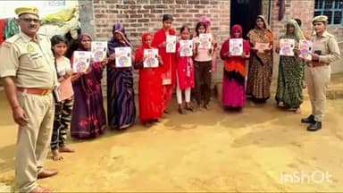 औरैया: महिलाओं के सम्मान और सुरक्षा को समर्पित 'मिशन शक्ति 5.0' के तहत औरैया पुलिस ने चलाया जागरूकता अभियान