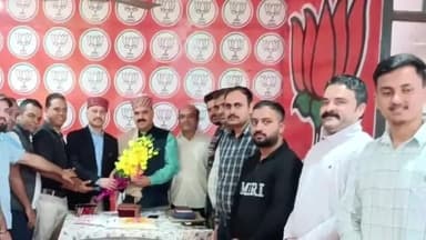भोटा: BJP के युवा मोर्चा के प्रवक्ता पद पर नियुक्त होने पर मनदीप चंदेल ने बड़सर के विधायक इंद्रदत्त लखनपाल से की भेंट