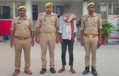 मऊ: ब्रह्मस्थान के पास से 1 वांछित शातिर चोर गिरफ्तार, कब्जे से चोरी में प्रयुक्त 1 कंबल बरामद