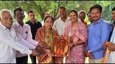 करौली: UP के महिला कल्याण, बाल विकास सेवा एवं पुष्टाहार विभाग की मंत्री करौली दौरे पर रहीं