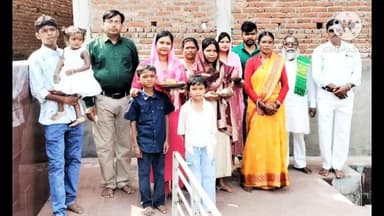 पदमा: झारखंड में दर्जा प्राप्त मंत्री फागु बेसरा के स परिवार सूरजकुंड धाम में किया पूजा अर्चना