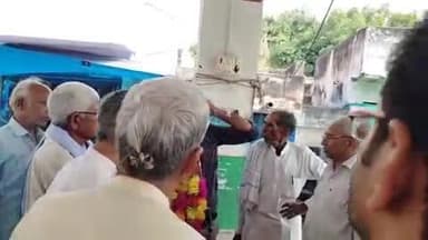करौली: गांव कैमला में रवि कुमार शर्मा का RAS में चयन होने पर सर्व समाज के लोगों ने किया स्वागत