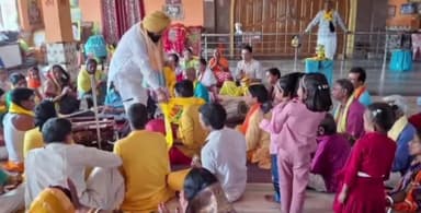 एगारकुंड: गोपालगंज के जगन्नाथ मंदिर में धूमधाम से गोवर्धन पूजा संपन्न
