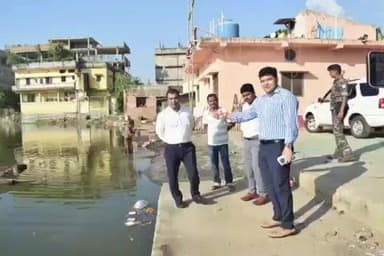 पाकुड़: छठ पूजा को लेकर उपायुक्त ने पाकुड़ शहर के विभिन्न छठ घाटों का निरीक्षण दिये कई निर्देश #chatpuja