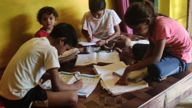महासमुंद: दीपावली अवकाश में करनापाली स्कूल में पियर लर्निंग का अनोखा प्रयास