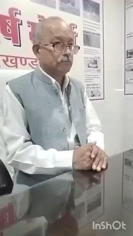 चकराता: जन संघर्ष मोर्चा के अध्यक्ष रघुनाथ सिंह नेगी ने हरिद्वार में भूमि घोटाले को लेकर की प्रेस वार्ता