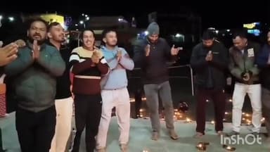 पाटी: पाटी विकासखंड के मां बाराही धाम देवीधुरा में जलाए गए 51 हजार दीप, क्षेत्रीय लोगों ने बढ़-चढ़कर किया प्रतिभाग