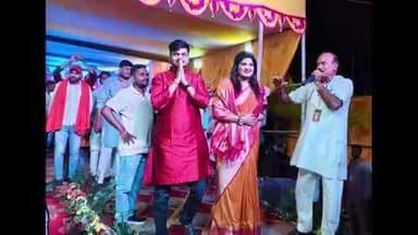 पांकी: पांकी के गोगो में भक्ति जागरण कार्यक्रम का आयोजन, निशा उपाध्याय और विनय तिवारी ने गाए भक्तिमय गाने