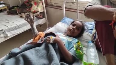 शिवपुरी नगर: शिवपुरी: पीएसक्यू कॉलोनी में चकरी से बारूद जलाते समय बच्चे झुलसे, अस्पताल में भर्ती