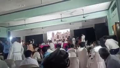 కుల్చారం: మెదక్ సిఎస్ఐ చర్చిలో కౌన్సిల్ చైర్మన్ ఎన్నికల్లో ఆర్ వి జార్జ్ ఎబినేజర్ రాజు 22 ఓట్ల మెజార్టీతో ఎన్నిక