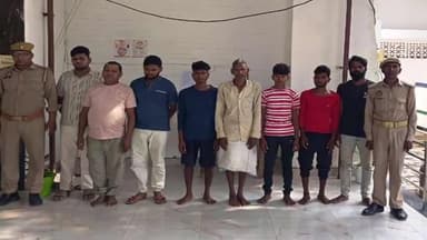 बदलापुर: सिंगरामऊ पुलिस ने शांति व्यवस्था भंग करने के आरोप में 8 लोगों को किया गिरफ्तार