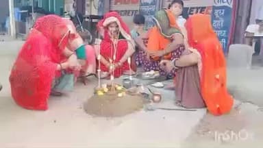 पीपलू: पीपलू शहर में महिलाओं ने श्रद्धा और उत्साह के साथ सामूहिक रूप से मनाया गोवर्धन पूजा पर्व