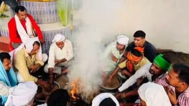 दिनारा: दिनारा विधानसभा क्षेत्र में गोवर्धन पूजा धूमधाम से मनाई गई, गाय की हुई पूजा