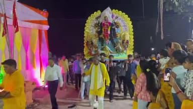 जयनगर: सांथ गांव में काली पूजा का भव्य विसर्जन संपन्न, जयनगर प्रखंड में श्रद्धा और उत्साह से सराबोर रहा माहौल