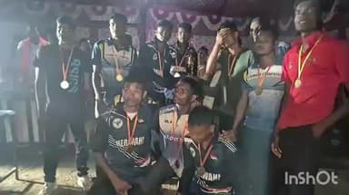 फरसगांव: पाटला में पंचायत स्तरीय टेनिस बॉल क्रिकेट मैच प्रतियोगिता का गोवर्धन पूजा के दिन समापन, केरावाही की टीम बनी विजेता