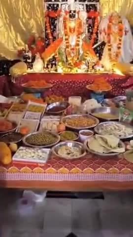 बड़गांव: उदयपुर में अन्नकूट महोत्सव की भक्ति लहर, मंदिरों में छप्पन भोग और दीप आरती से गूंजा कृष्ण भक्ति का उत्सव