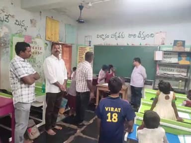 మల్దకల్: పెద్దొడ్డి ప్రాథమిక పాఠశాలను సందర్శించిన గౌరవ ఆడిషనల్ కలెక్టర్ నర్సింగరావు