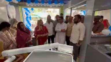 तारानगर: तारानगर में पूर्व विधानसभा प्रत्याशी भाजपा नेता राकेश जांगिड़ ने सीटी डेन्टल केयर का विधिवत उद्घाटन किया