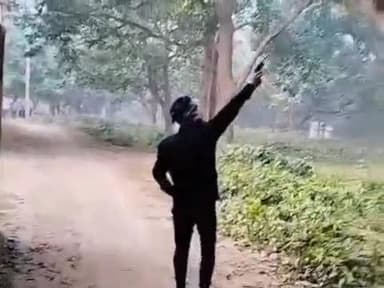 नवगछिया: विधानसभा चुनाव से पहले नवगछिया में फायरिंग का वीडियो सामने आया, पुलिस जांच में जुटी