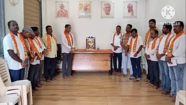 ಕುಕನೂರ: ಮಸಬಹಂಚಿನಾಳ ಗ್ರಾಮದಲ್ಲಿನ ಬಿಜೆಪಿ ಪಕ್ಷದ ಕಾರ್ಯಾಲಯದಲ್ಲಿ  ಕಿತ್ತೂರು ರಾಣಿ ಚನ್ನಮ್ಮ ಜಯಂತಿಗೆ ಮಾಜಿ ಸಚಿವ ಹಾಲಪ್ಪ ಆಚಾರ ಚಾಲನೆ