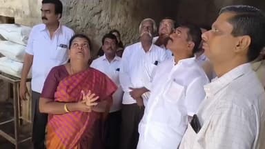 எட்டயபுரம்: எட்டையபுரம் மகாகவி பாரதியார் பிறந்த இல்லத்தில் புனரமைப்பு பணி அமைச்சர் ஆய்வு