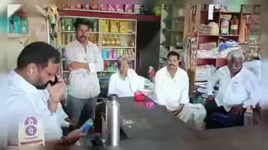 किनवट: दिवाळीनिमित्त खा. नागेश पाटील आष्टीकर यांनी तालुक्यातील विविध गावच्या व्यापारी व नागरिकांच्या घेतल्या भेटीगाठी