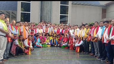 ডিফু: তাৰালাংচত ডিমাচা সামাজিক সংগঠন আৰু বিভিন্ন দল সংগঠনৰ সৈতে কাকৰ চিইএম তুলিৰাম ৰংহাঙৰ বৈঠক