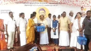 திருப்போரூர்: நெல்லிக்குப்பம் ஊராட்சியில் உங்களுடன் ஸ்டாலின் திட்ட முகாமை அமைச்சர் துவக்கி வைத்தார்