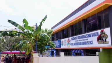 திருப்போரூர்: நாவலூர் ஊராட்சியில் அரசு பள்ளியில் 4 வகுப்பறையில் கொண்ட கட்டிடத்தை அமைச்சர் திறந்து வைத்தார்