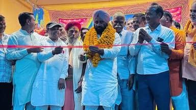 बिलासपुर: राज्य मंत्री बलदेव सिंह औलख ने सिद्ध बाबा मेले का शुभारंभ किया