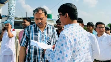 সামশেরগঞ্জ: উন্নত চিকিৎসা নিশ্চিত করতে সামশেরগঞ্জে হাসপাতাল পরিদর্শনে রাজ্য ও জেলার স্বাস্থ্যকর্তারা