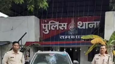 तमनार: जेपीएल प्लांट से स्टील चोरी करने वाला आरोपी गिरफ्तार, पुलिस ने कार सहित सामान बरामद किया