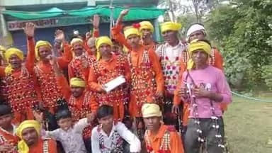 बरघाट विधानसभा के ग्राम गोकलपुर में ग्वारी समाज के लोगो ने घर-घर जाकर अहीर नृत्य का किया प्रदर्शन ___