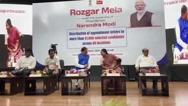 மதுக்கரை: குனியமுத்தூர் பகுதியில் ரோஜ்கார் மேளாவில் 51 பேருக்கு மத்திய அரசு பணி நியமன ஆணைகள் வழங்கப்பட்டன