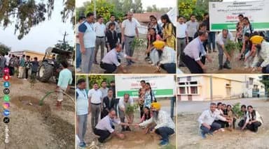 स्पेशल कैंपेन 5.0 ‘स्वच्छता ही सेवा’ के तहत (NRFMT&TI), हिसार परिसर में वृक्षारोपण गतिविधियाँ आयोजित की गईं। #SpecialCampaign5