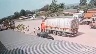 ઉચ્છલ: ઉચ્છલ તાલુકાના વડપાડા ગામની સીમમાં થયેલા અકસ્માતના સીસીટીવી ફૂટેજ સામે આવ્યા.