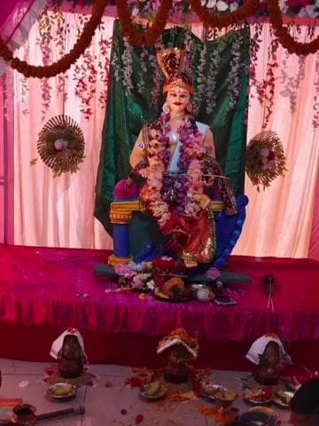 ଖରିଆର: ଖଡ଼ିଆଳ ସ୍ଥିତ ରାମସ୍ଵାମୀ ମନ୍ଦିର ଠାରେ କରଣ ସମାଜ ପକ୍ଷରୁ ଅନୁଷ୍ଠିତ ଚିତ୍ରଗୁପ୍ତ ପୂଜା ଉଦଯାପିତ
