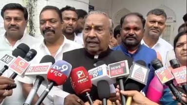 ವಿಜಯಪುರ: ಕನೇರಿ ಶ್ರೀಗಳಿಗೆ ಜಿಲ್ಲಾ ನಿರ್ಬಂಧ ವಾಪಸ್ ಪಡೆಯಬೇಕು : ನಗರದಲ್ಲಿ ಮಾಜಿ ಡಿಸಿಎಂ ಕೆ ಎಸ್ ಈಶ್ವರಪ್ಪ