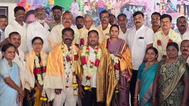 ಹರಪನಹಳ್ಳಿ: ಹರಪನಹಳ್ಳಿ ತಾಲೂಕು ಸಹಕಾರಿ ಕೃಷಿ ಮತ್ತು ಗ್ರಾಮೀಣಾಭಿವೃದ್ಧಿ,ಬ್ಯಾಂಕ್ ನ ನೂತನ ಅಧ್ಯಕ್ಷರಾಗಿ ಲಾಠಿ ದಾದಾಪೀರ್ ಅವಿರೋಧವಾಗಿ ಆಯ್ಕೆಯಾಗಿದ್ದಾರೆ