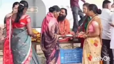 निफाड: निफाड तालुक्यातील बोकडदरे येथील भारत माता आश्रमात   गरिबांची दिवाळी झाली गोड