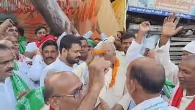 काराकाट: गोड़ारी बाजार में महागठबंधन के चुनाव कार्यालय का उद्घाटन हुआ