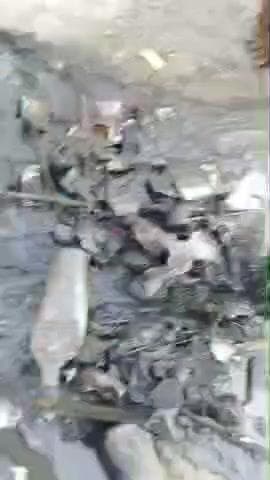 station Nagar basti mein nale saaf hone ke bad Jo kachra bar padha tha jisko office andar dalte hue video usko jyada Se