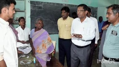 உடையார்பாளையம்: விக்கிரமங்கலத்தில் அரசு மேல்நிலைபள்ளியில் "நலம் காக்கும் ஸ்டாலின்" உயர் மருத்துவ சேவை முகாம்- ஆட்சியர் நேரில் ஆய்வு