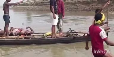 खुसरूपुर: खुसरूपुर थाना क्षेत्र के बैकटपुर गोविंदपुर गंगा घाट पर गंगा में डूबने से तीन युवकों की मौत