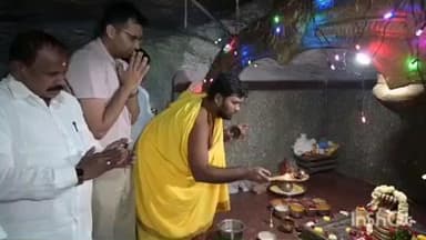 నవాబ్పేట: ఎల్లకొండలో శివపార్వతుల దేవాలయంలో ఉన్నపురాతన జైన విగ్రహాలను పరిరక్షిస్తాం : కలెక్టర్ ప్రతిక్ జైన్